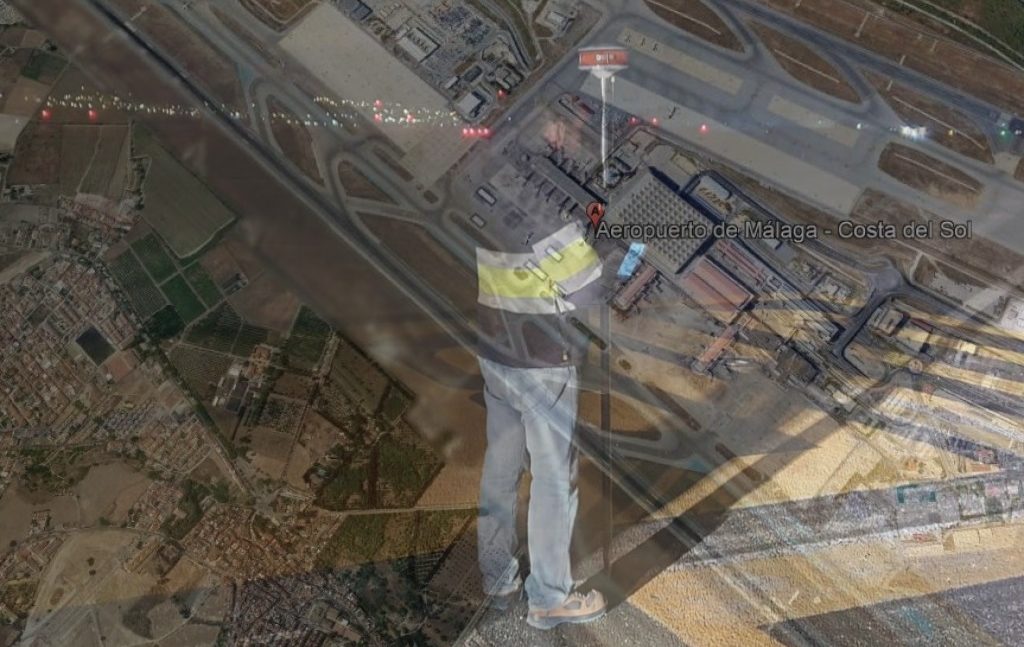 Topografía en los aeropuertos Málaga Costa del Sol y Jerez.
