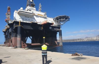 Gestopo Consulting S.L. ha realizado un levantamiento topográfico en el Puerto de Granadilla, Tenerife.